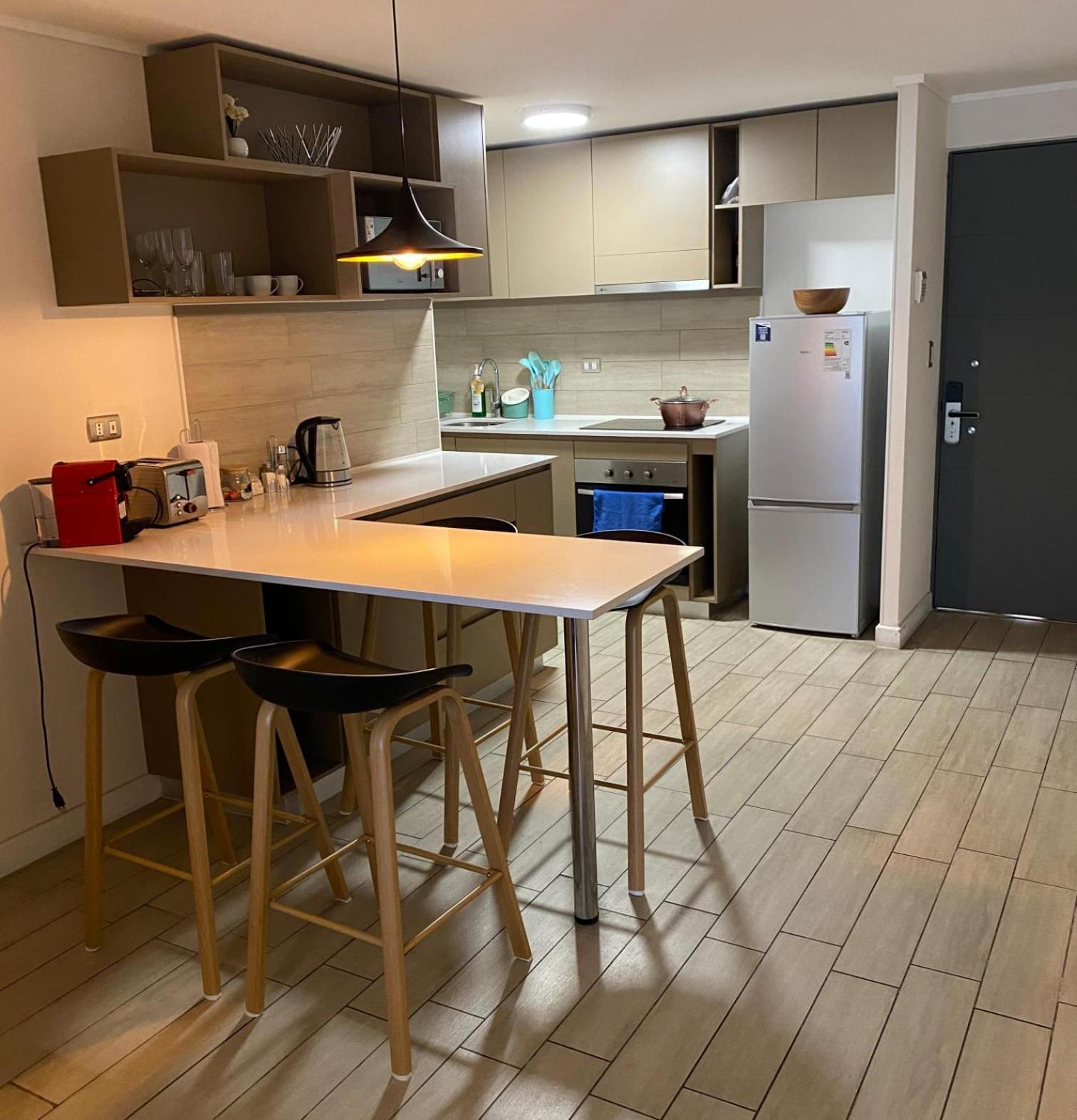 Appartement Hom I Amplio Departamento 2D2B En La Calle San Pablo à Santiago du Chili Extérieur photo